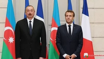 İlham Aliyev ile Emmanuel Macron cephe hattındaki çatışmaları görüştü