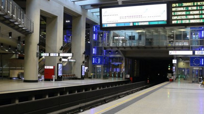 Belçika'da toplu taşıma grevi