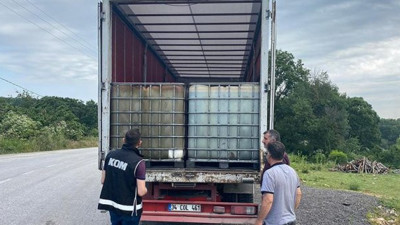 İstanbul'da ele geçirildi. Tam 413 bin litre