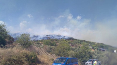 Muğla'daki orman yangınına müdahale ediliyor