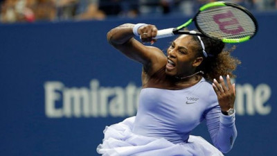 Serena Williams yarıda bıraktı
