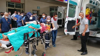 Karşılıksız aşk cinneti. Market kan gölüne döndü. Müşteriler çığlık çığlığa kaçıştı