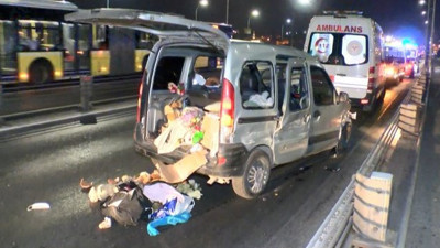 Haliç Köprüsü'nde korkunç kaza. Oğlunun cesedini gören acılı anne ölüm atlayışı için köprüye tırmandı. Sakın bu hatayı yapmayın. Sizin de başınıza gelebilir