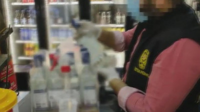 İstanbul’da tonlarca kaçak içki yakalandı