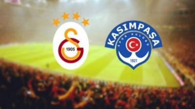 Kasımpaşa-Galatasaray maçının ilk 11'leri