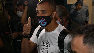 Trabzonspor'un yeni transferi Vitor Hugo İstanbul'a geldi