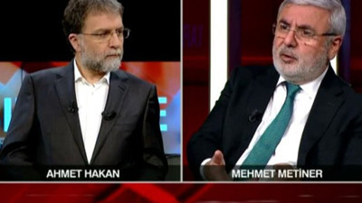 Mehmet Metiner Ahmet Hakan'a açıkladı. Tutuklanan HDP'li Ayhan Bilgen'e sahip çıktı