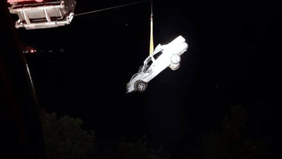 Antalya'da taklalar atan araç uçuruma yuvarlandı! 1 kişi öldü