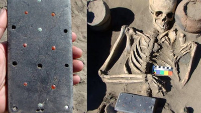 Telefona benziyor tam 2 bin 100 yıllık. Arkeologlar neye uğradığını şaşırdı