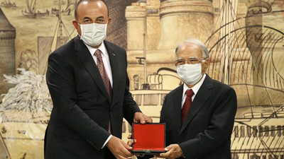 Gazeteci Sami Kohen'e 'Dışişleri Bakanlığı Üstün Hizmet Ödülü'