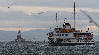 Şehir Hatları'nda bazı seferler olumsuz hava koşulları nedeniyle iptal edildi