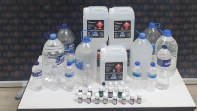 Sahte içki operasyonları yurt genelinde sürüyor