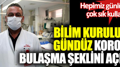 Bilim kurulu üyesi Prof. Dr. Hasan Murat Gündüz koronanın bulaşma şeklini açıkladı ve uyardı. Hepimiz günlük hayatta çok sık kullanıyoruz