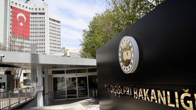 Dışişleri Bakanlığı'ndan Ersin Tatar'a tebrik