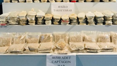 Binlerce hap ele geçirildi