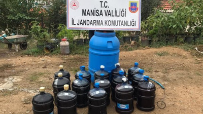 20 ton kaçak şarap ele geçirildi