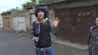 Azerbaycan'ın Müge Anlı'sı olarak biliniyordu. Şarkıcı Doğuş'tan eşine destek