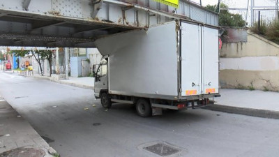 Hesap hatası yapan şoförün zor anları