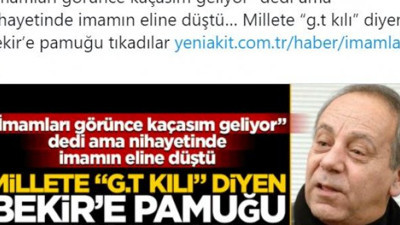 Yeni Akit yazarından Bekir Coşkun’a büyük saygısızlık: Basın tarihinin en iğrenç başlığını attı!