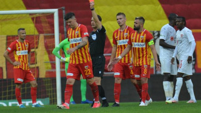 Kayserisporlu Sapunaru'ya ceza