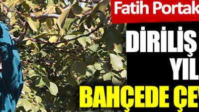 Burak Hakkı da Fatih Portakal ile aynı yolu seçti. Diriliş Ertuğrul’un yıldızıydı, şimdi bahçede ceviz topluyor