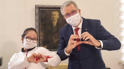 Milli şampiyon İrem Öztekin üniversiteli oldu. Helal olsun sana