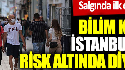 Bilim Kurulu üyesi Prof. Dr. Recep Öztürk İstanbullar 2 kat risk altında diyerek açıkladı. Korona salgınında ilk döneme yaklaşıyoruz uyarısı