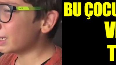 Bu çocuğu ağlatan vicdansıza tepki yağdı. Gazeteci Zafer Arapkirli de isyan etti. Yakalayın bu çocuğu ağlatanı