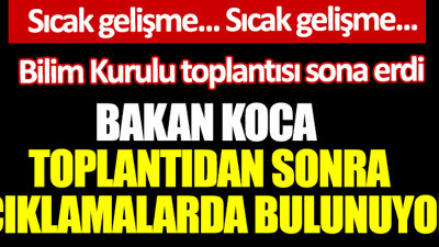 Bilim Kurulu’ndan önlem paketi meali: Uyarması bizden önlem sizden