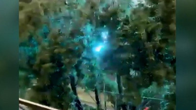 Amerikalılar gökyüzüne baktı zangır zangır titredi. Gökyüzünden geldi ağaçları ikiye böldü