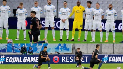 Marsilyalı oyunculardan ırkçı hareket. Dünya bu olayı konuşuyor. Kulüpten açıklama geldi