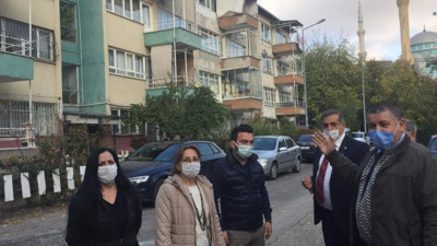 Doğru Partililer Altındağ'da incelemede bulundu