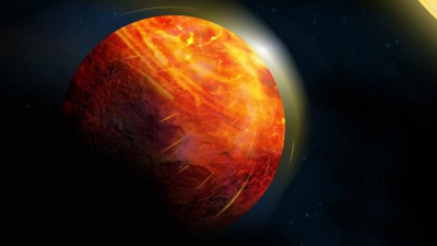 Sıra dışılıkta akılları durduran bir gezegen keşfedildi. Rüzgar ses hızından daha hızlı esiyor kayalar havada uçup denizlerde eriyor.