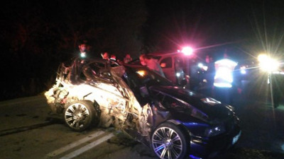 Burdur'da feci kaza. Kardeşler hayatını kaybetti