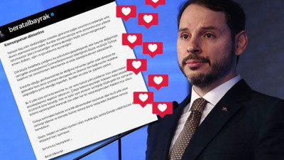 Berat Albayrak'ın istifa paylaşımına rekor beğeni