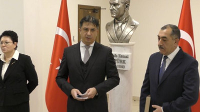 Gazi Mustafa Kemal Atatürk Kiev'de anıldı