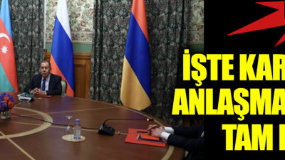 Kremlin açıkladı. İşte Karabağ anlaşmasının tam metni