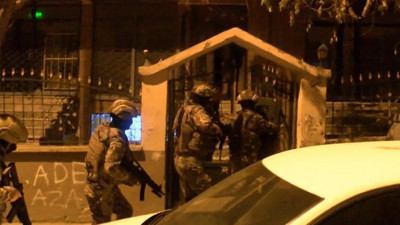 İstanbul'da şafak vakti şok baskın