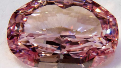 Pembe elmas yeni sahibini buldu. Elması alan sevinçten havalara uçtu