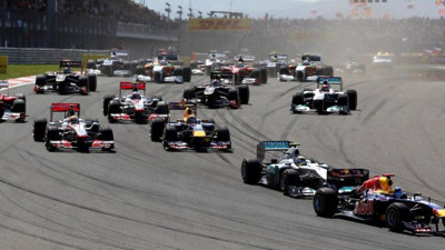 F1'de ikinci antrenman turları sona erdi