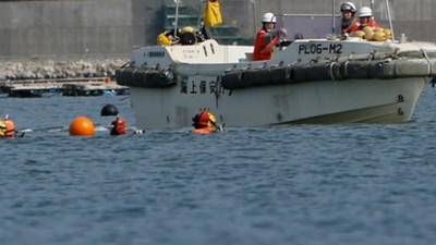 Japonya'da batan tekneden öğrenciler kurtarıldı