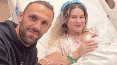 Vedat Muriç’in mutlu günü. 2’nci kez baba oldu