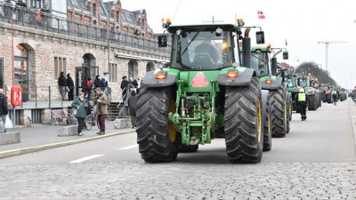 Danimarka'da hükümet karşıtı protesto