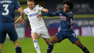 Arsenal kötü gidişe bir türlü dur diyemiyor: Leeds United'ı da yenemediler: 0-0