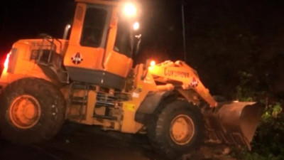 Doğu Karadeniz'de yollar kapandı