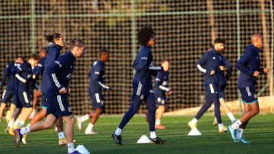 Fenerbahçe, Sivas Belediyespor maçı hazırlıkları Perotti'den yoksun tamamladı