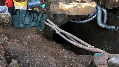 Kaçak kazıda akıl almaz sistem