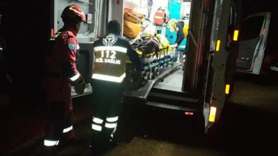 Genç kadın kayalıklarda dolaşırken oldu