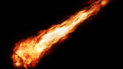 Uzaydan geldi ateş topuna döndü. Japonya gündüzü gece vakti yaşadı