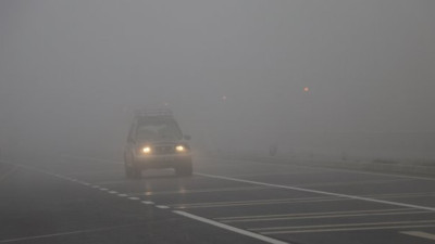 Bolu Dağı'nda sis ve sağanak etkili oluyor (01 Aralık 2020)